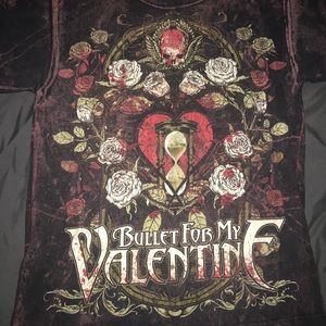 Bullet for my valentine band tee